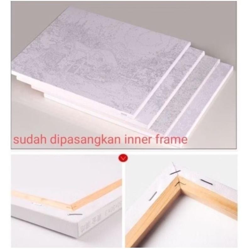 

Frame Lukisan Painting By Number 40x50 cm Free Pemasangan AST