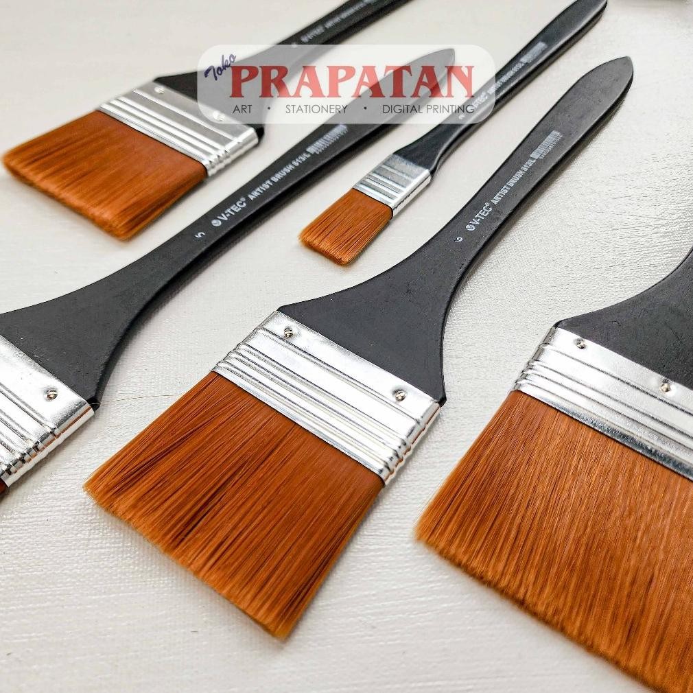 

Kuas Lukis V-TEC 813/L | V-TEC Paint Brush AST