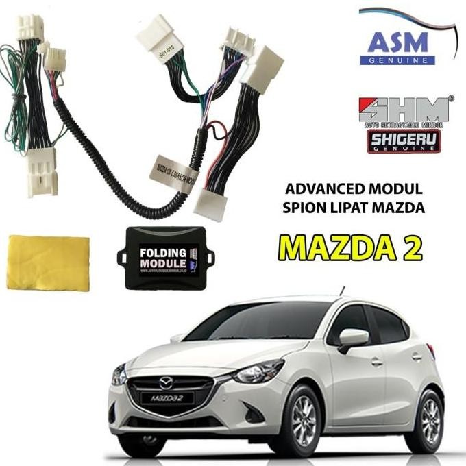 Modul Retract Spion Mazda 2 SHM Shigeru Spion Lipat Otomatis Mazda2