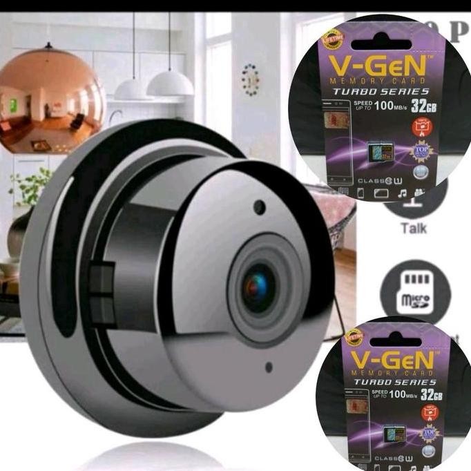 Tersedia [BISA COD] PAKET LENGKAP CCTV V380Pro PLUS MEMORY CARD SD/ CCTV IP Cam 1080P/ HD CCTV/ UHD 
