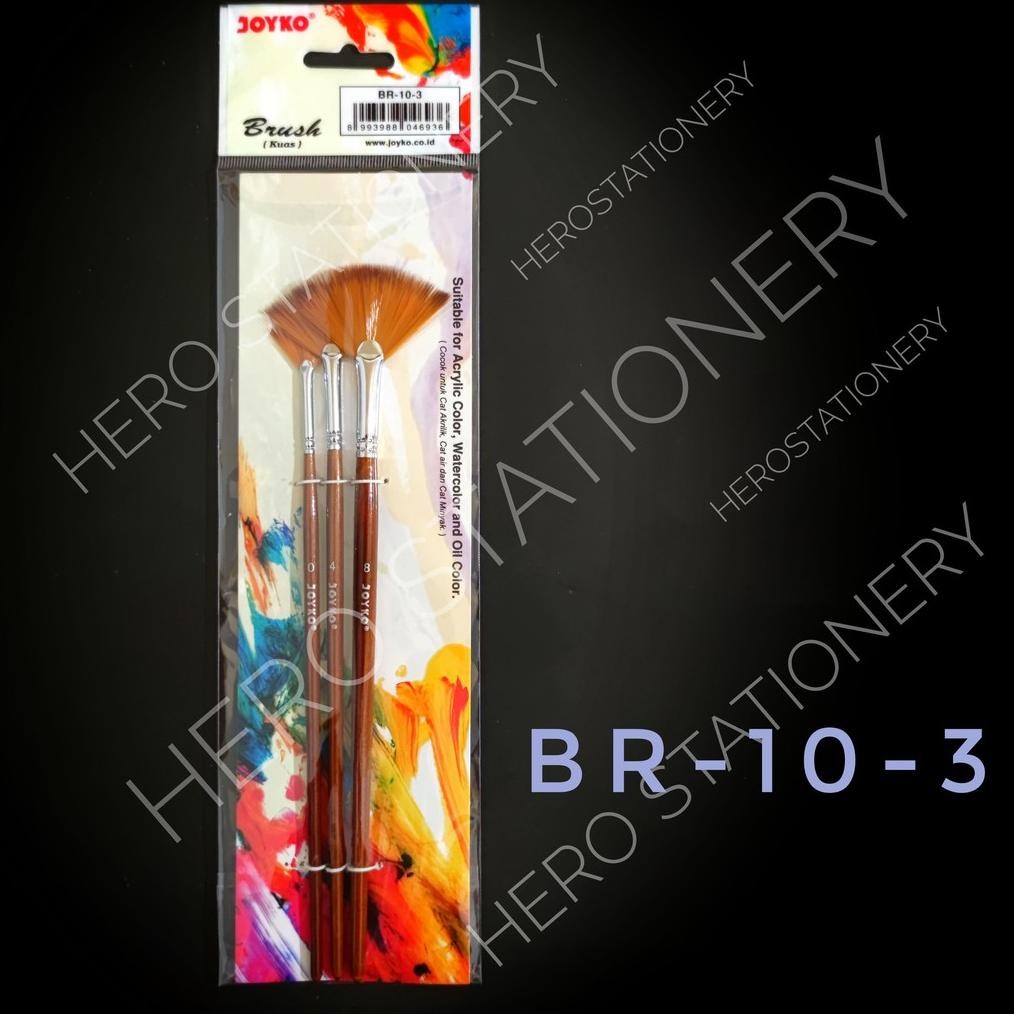 

Kuas lukis seni brush joyko BR-10-3 AST