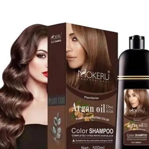 Shampo Pewarna Rambut Ml Sampo Semir Rambut Hitam Shampoo Argan Oil Penghitam