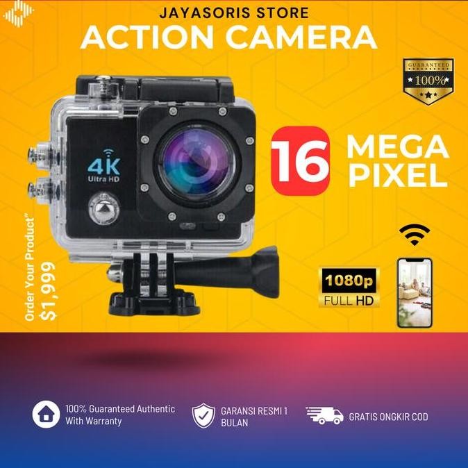 Tersedia KAMERA ACTION CAMERA GOPRO WIFI HELM GO PRO ANTI AIR OUTDOOR MURAH 15