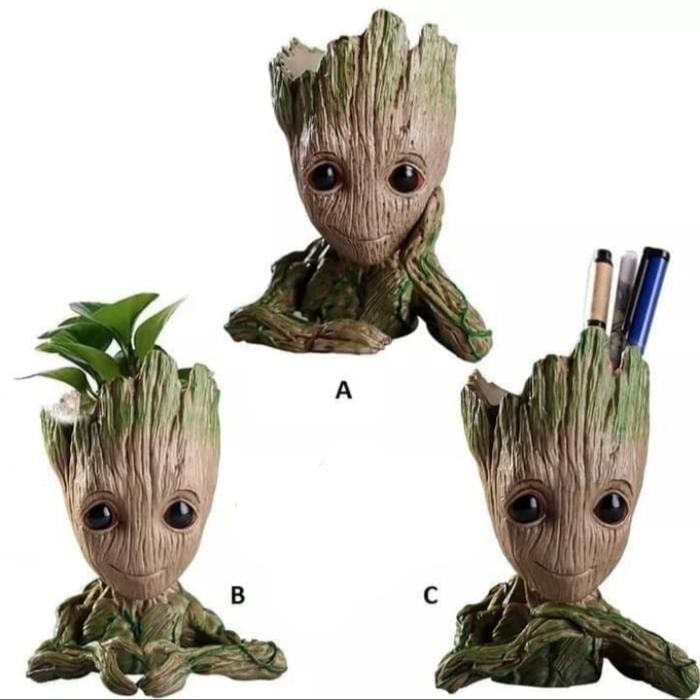 

Groot Guardians Of Galaxy Action Figure / Flower Pot / Desk Pen #Gratisongkir