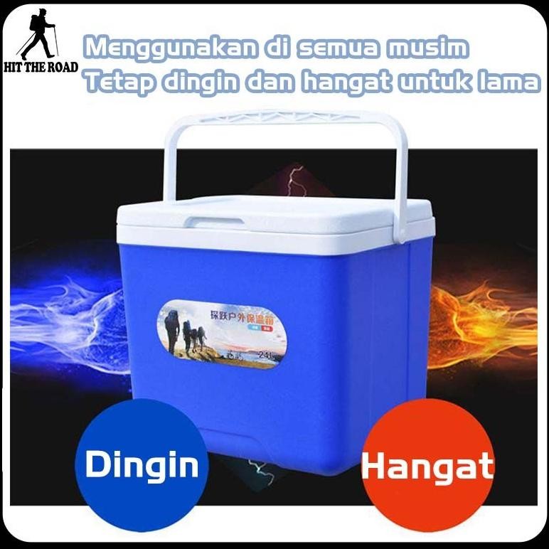 Ready Stok Siap Di Pakuhaji Eps Cooler Box Es 6/15/24 Liter Cool Box Mini Pendingin Kotak Beku Tetap