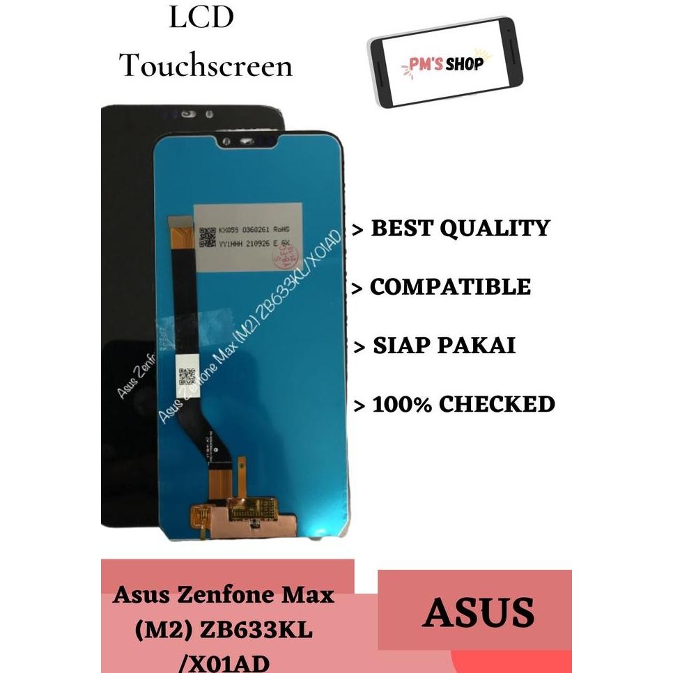 Lcd + Touchscreen Complete Asus Zenfone Max (M2) Zb633Kl /X01Ad