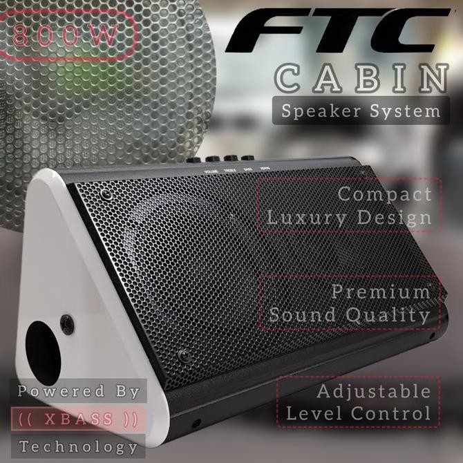 TERBARU - Speaker Mobil Active Universal FTC Cabin - 12V