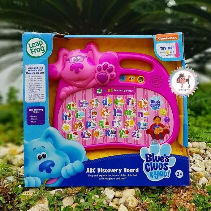 LeapFrog Blues Clues and You ABC DIscovery Board - Magenta