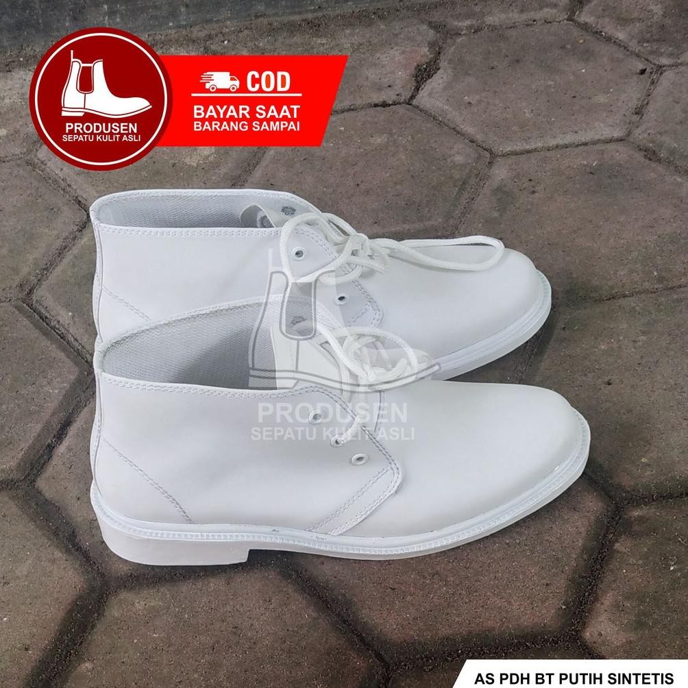 g-24 fgh-56 SEPATU PANTOFEL UPACARA PDH PUTIH PDU PUTIH PRIA TALI PASKIBRA UPACARA PELANTIKAN DOFF K