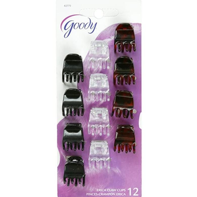 

Goody classics 1942509/ 82775 3 prong mini claw clip 12ct READY STOCK