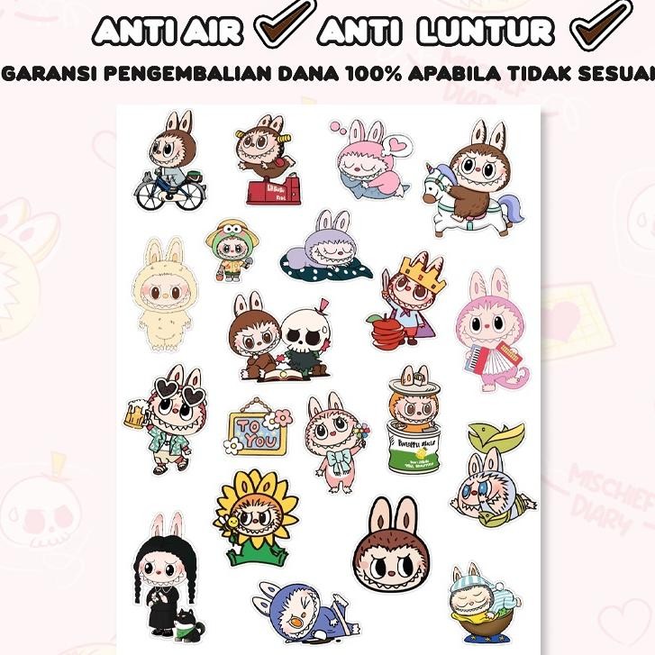 

Labubu Stiker Lucu Unik /Lucu Timbul Stiker Labu Murah Grosir/DIY Stiker Motif Kartun Korea Lucu Anti Air AST