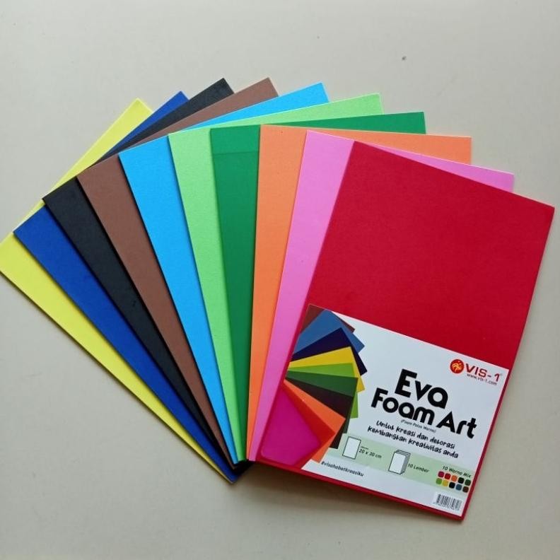 

Busa Seni Eva Foam Art Warna VIS-1 ( Pak ) [ Original ] AST
