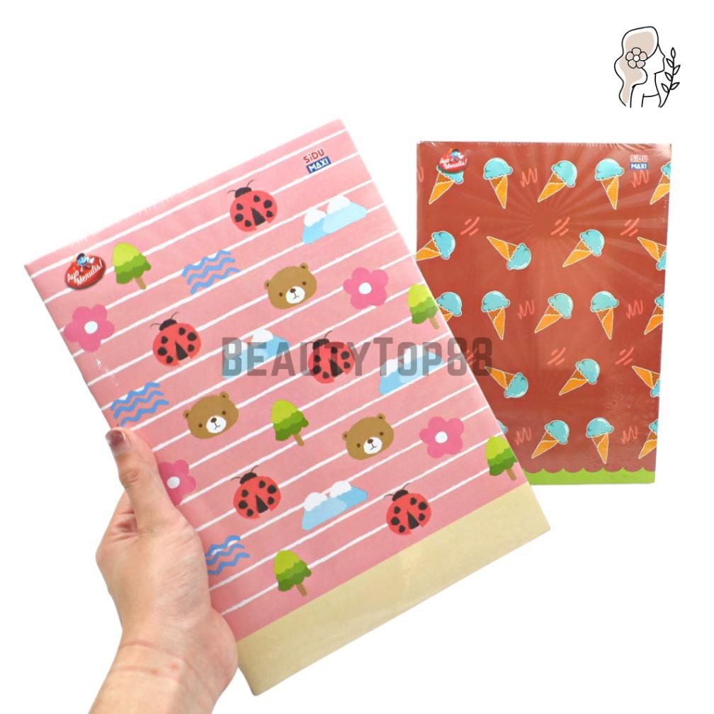 

Buku Tulis Sidu Maxi 42 Lembar Panjang - Buku Sekolah Anak Karakter Sinar Dunia [PER PACK ISI 5 PCS] AST