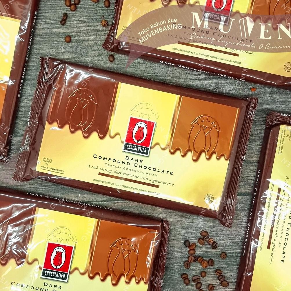 

TULIP DARK COMPOUND 1 KG (COKLAT)