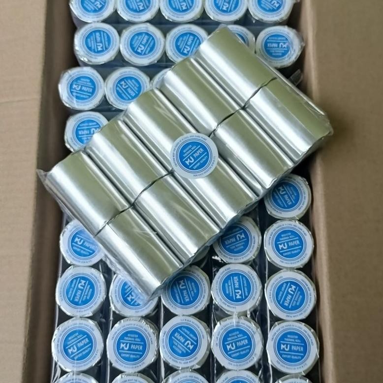 

( 10 ROLL) KERTAS STRUK THERMAL EDC PAPER ROLL Uk.58 X 40 MM AST