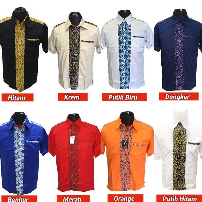 Kemeja Seragam , Baju Kerja , Seragam Kombinasi , Seragam Batik