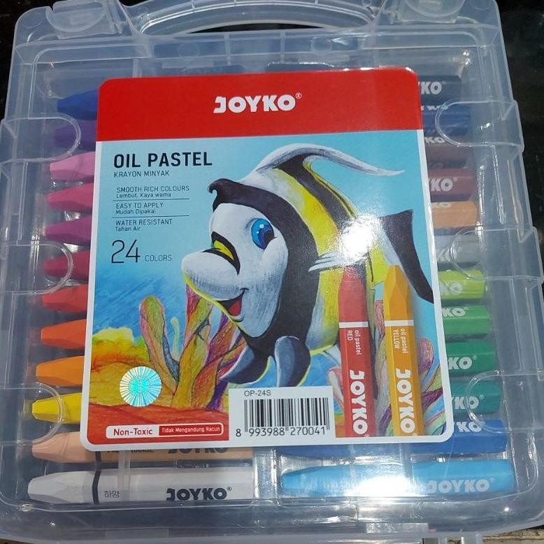 

joyko oil pastel 24 colors krayon minyak AST