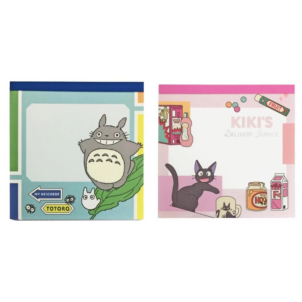 

Mini Memo Pad Studio Ghibli My Neighbor Totoro Kiki's Delivery Service 100 Sheets 4 Patterns Limited Edition AST