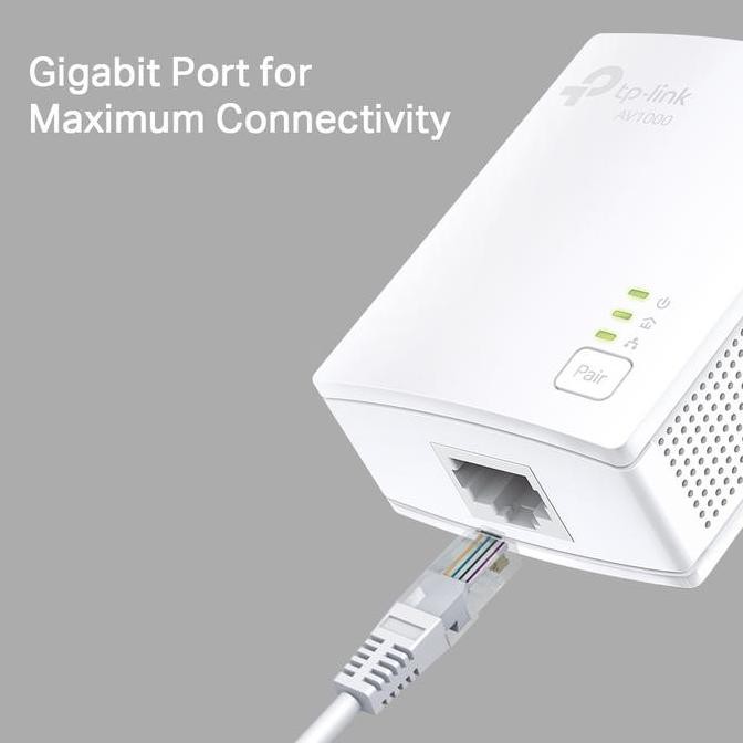 Tplink Tl-Pa7017 Kit Av1000 Gigabit Powerline New Stok