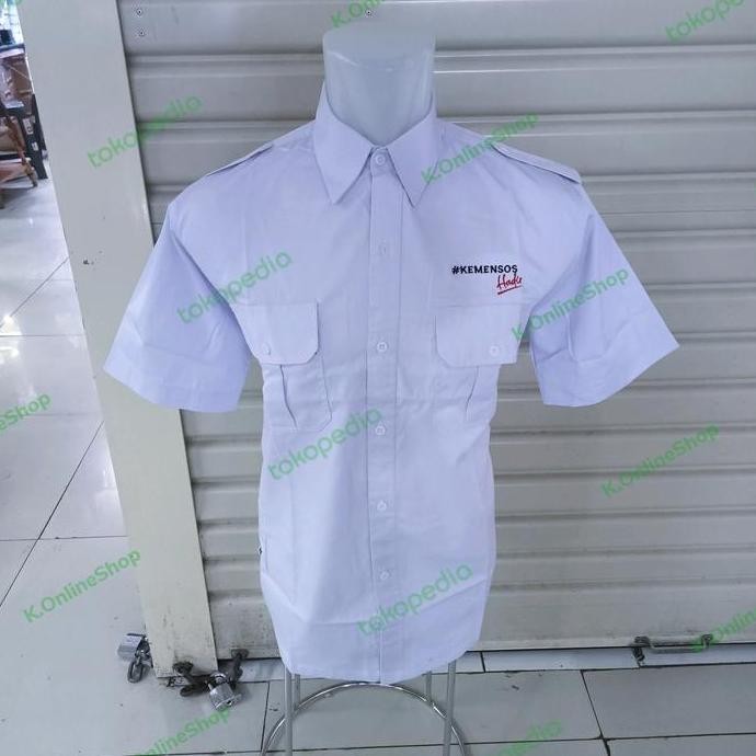 kemeja Kemensos hadir seragam Kemensos baju Kemensos hadir pdh