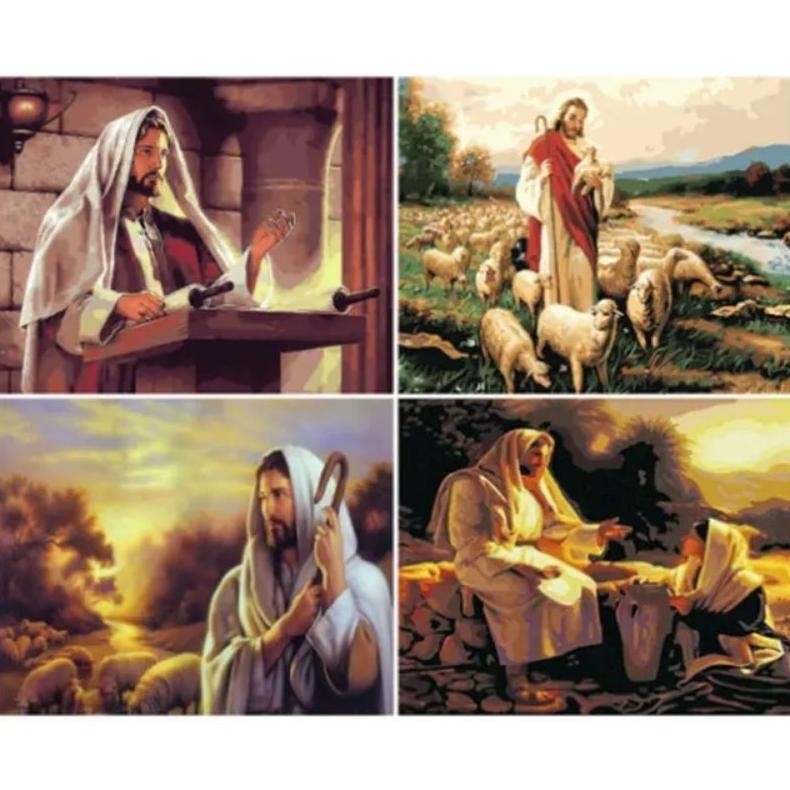 

Paint By Number Faith Collection Canvas Painting By Numbers AST