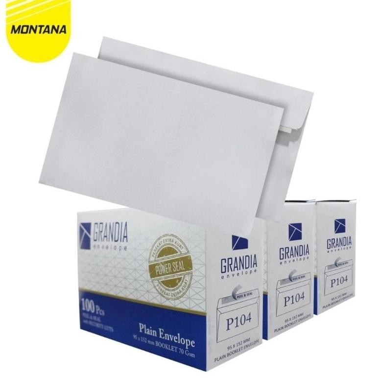 

Montana Amplop Putih Grandia 104 amplop Polos AST