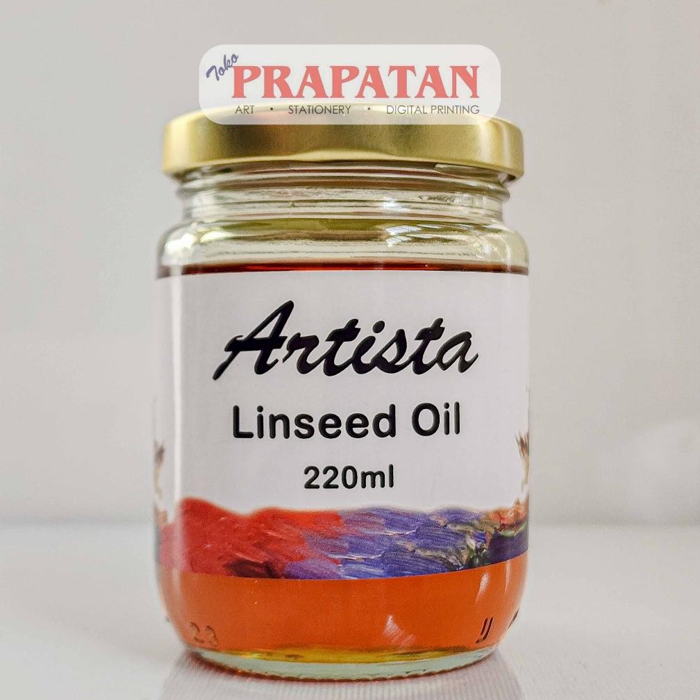 

Artist Linseed Oil 220ml | Medium Cat Minyak AST