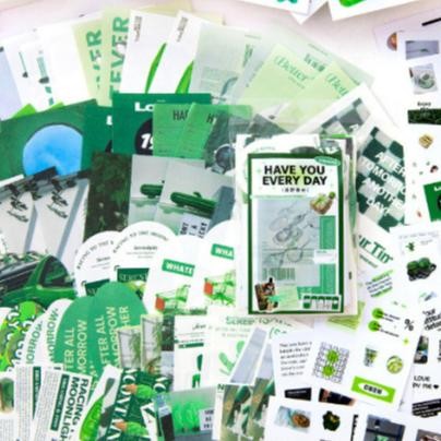 

[Artfull] Journal Kit 150pcs Series Twilight North Island Series 5.0 untuk Scrapbook /Jurnal AST