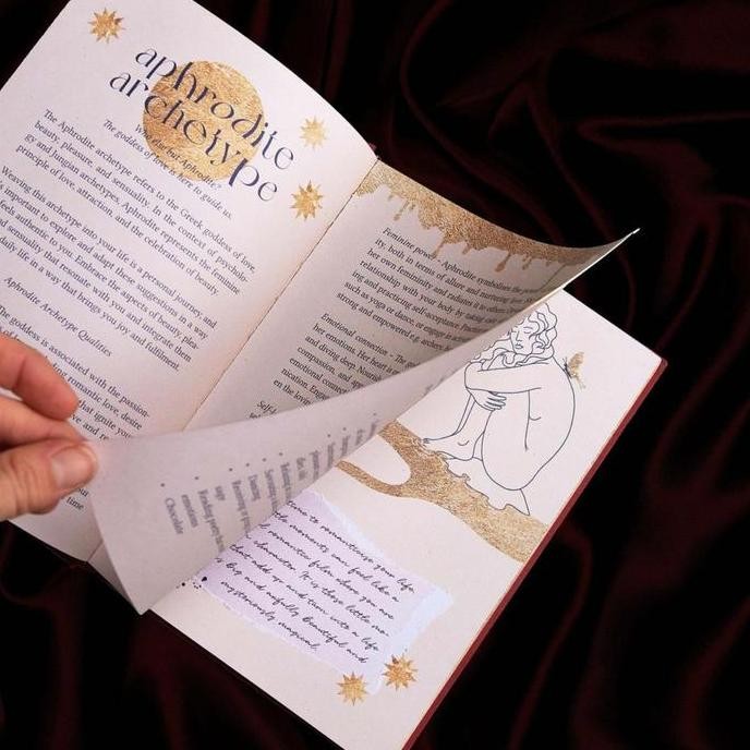 

Aphrodite'S Journal By Dreamy Moons | Guided Journal By Annie Tarasova Co