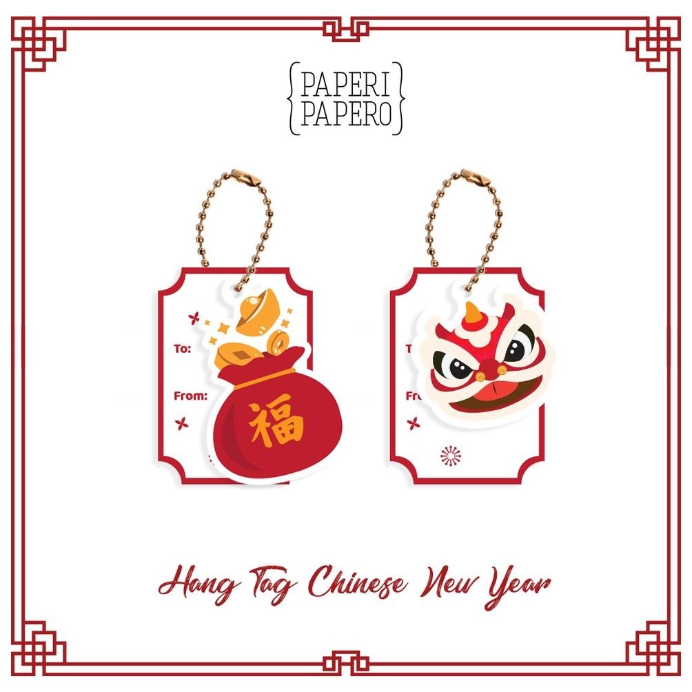 

CNY Hangtag - Hang Tag Imlek Chinese New Year Barongsai Koin AST