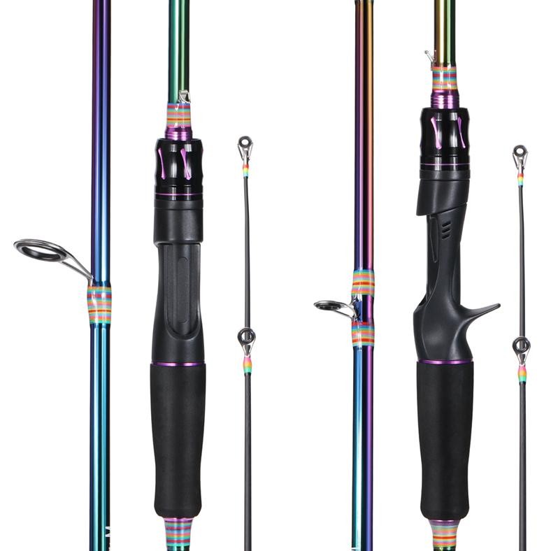 Sougayilang Joran Pancing 6-12LB 180-210cm Joran  2 Bagian Carbon Fiber Joran UL Joran BC