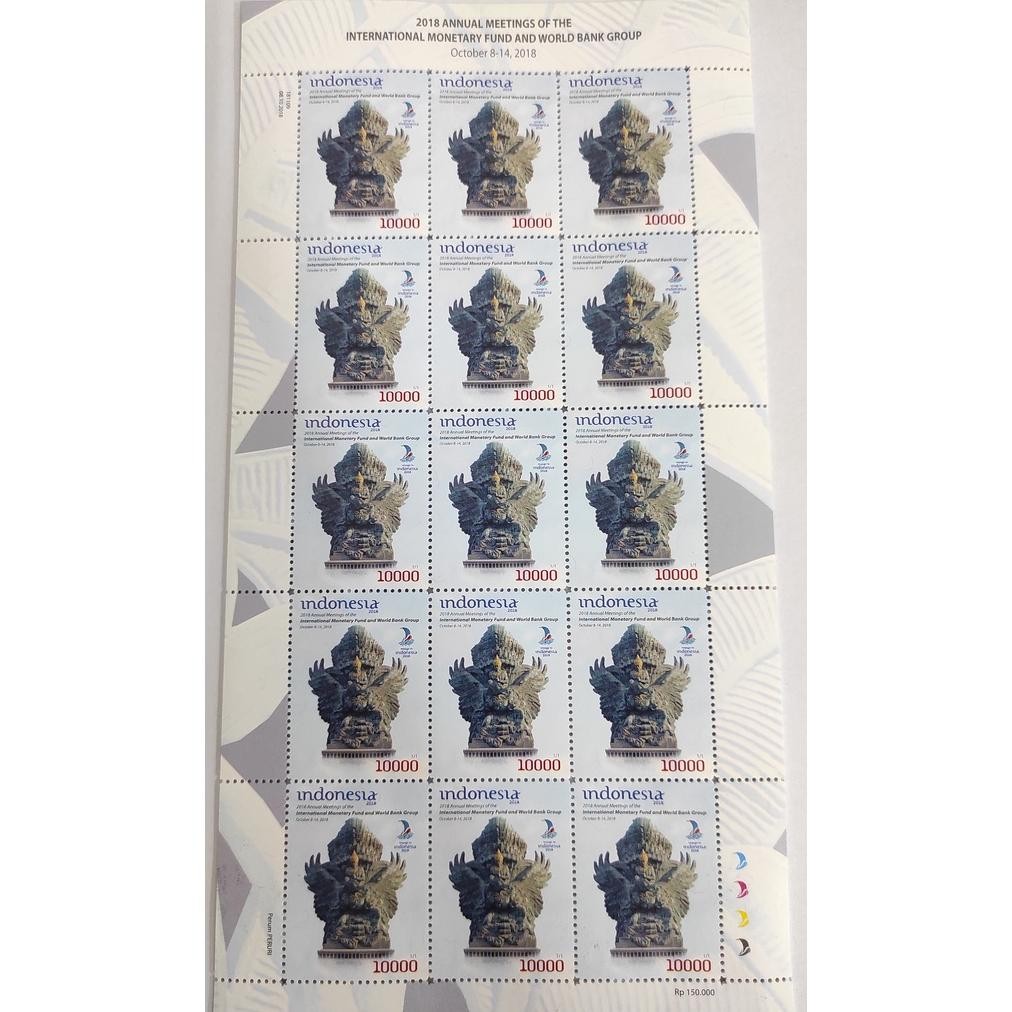 

PERANGKO (LEMBARAN/FULL SHEET) RP 10.000,- AST