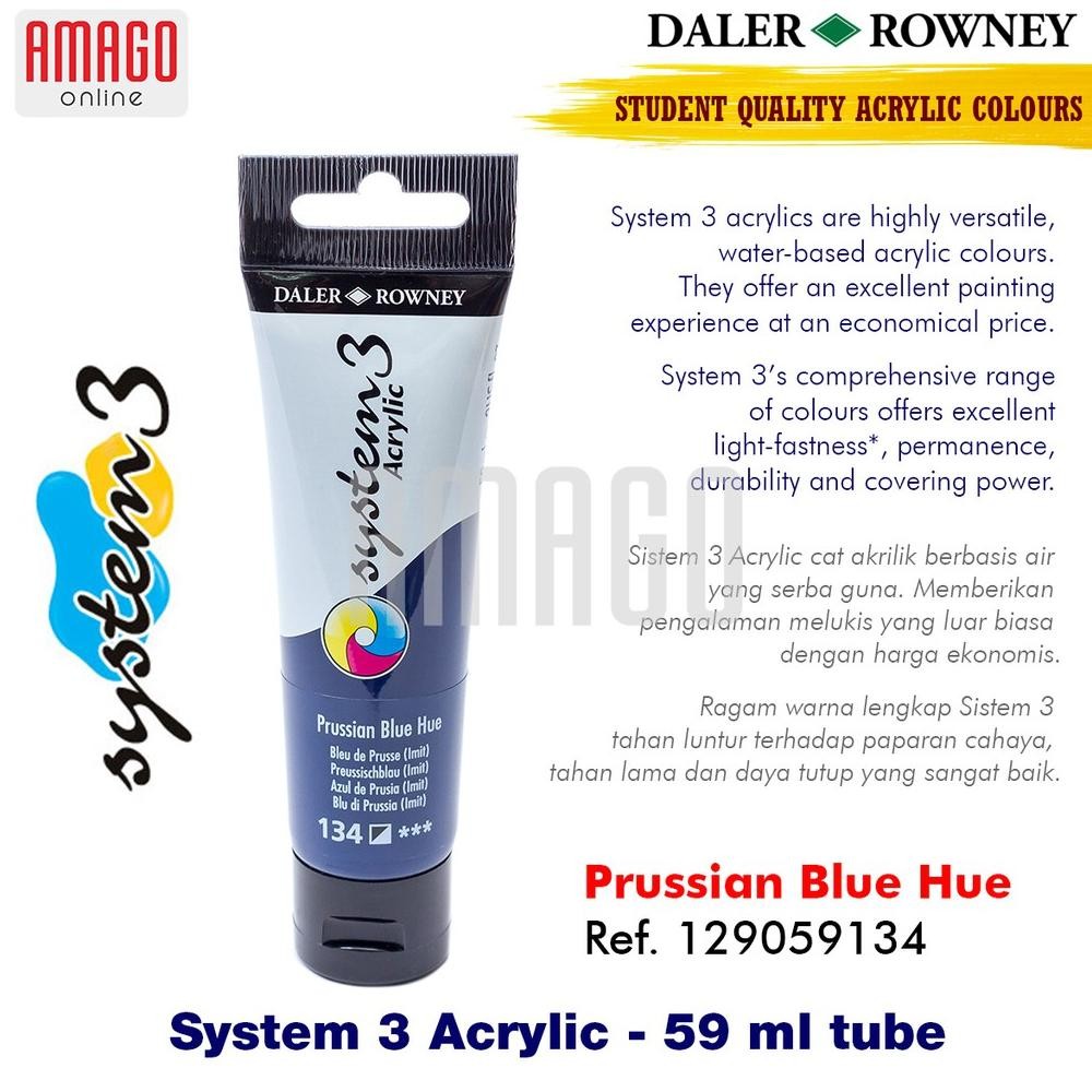 

DALER-ROWNEY - System 3 Acrylic 59 ml - Prussian Blue Hue - 129059134 AST