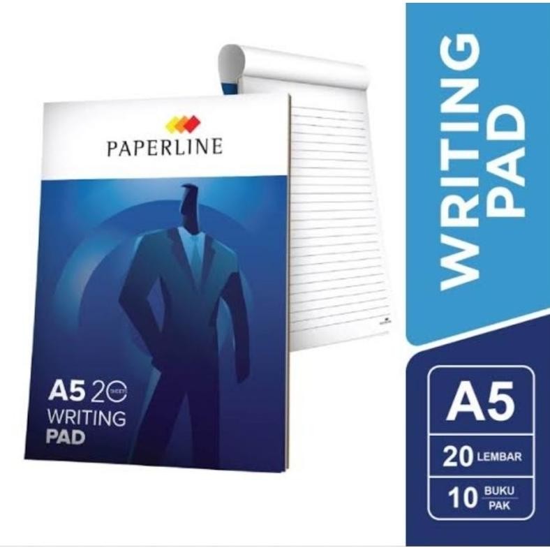 

(5 Pcs) Block Note Paperline A5/Writing Pad Memo AST