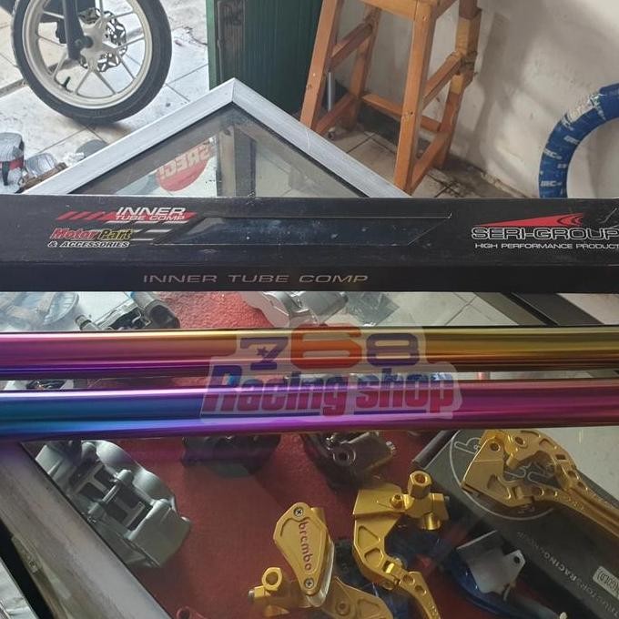 AS SHOCK 33MM RAINBOW PELANGI NINJA150R RR SS VIXION ORINAL THAILAND