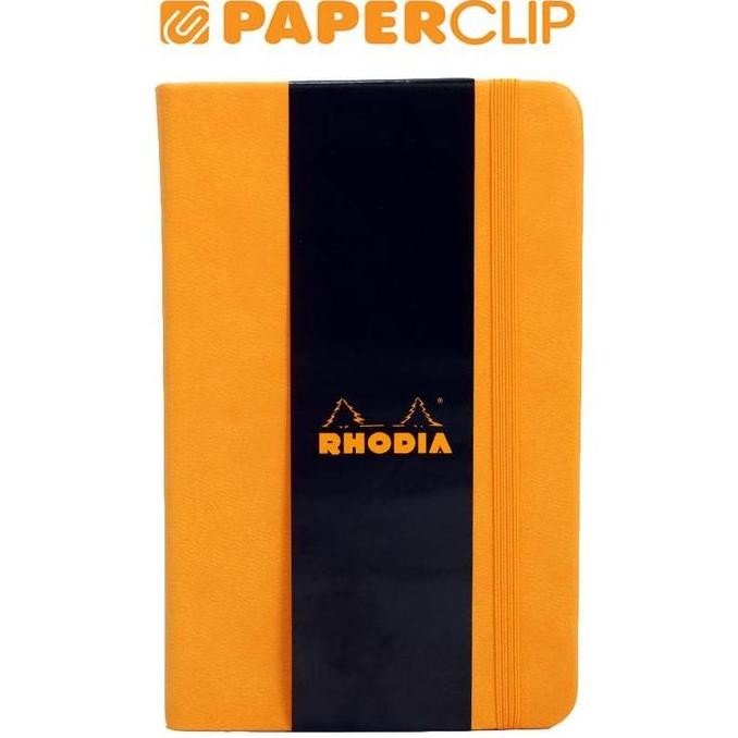 

Webnotebook Rhodia Hard Cover Orange 9X14 Blank 118078C Co
