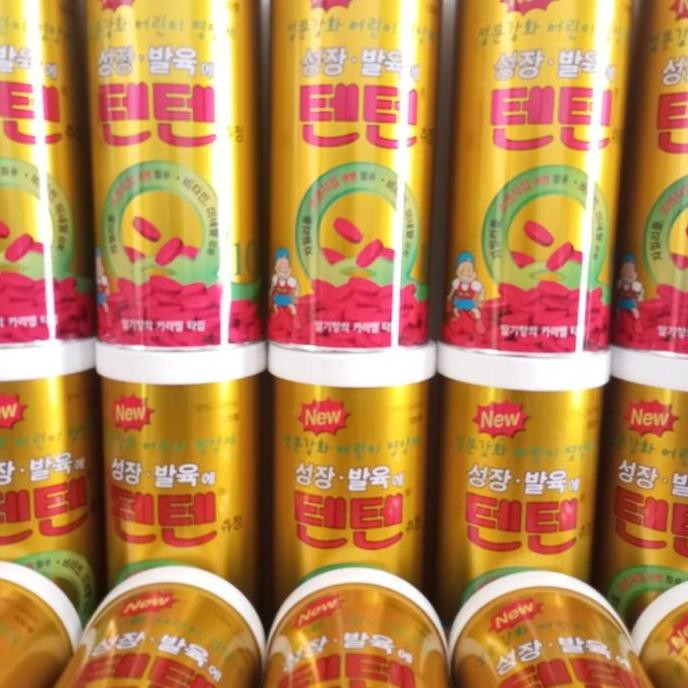 

Tenten Chewable Tablet Vitamin Korea Isi 120 Pcs Growth Vit