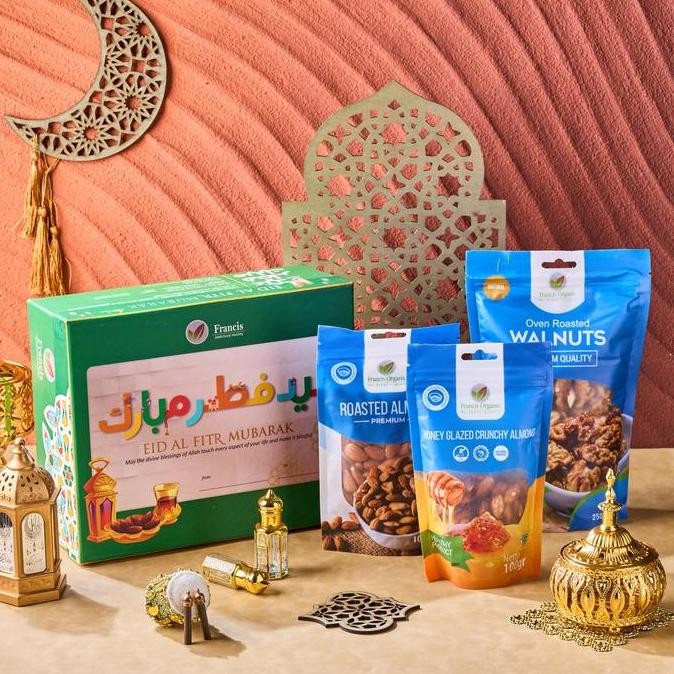 

Hampers Lebaran Premium Paket Ramadhan ( Roasted Almonds & Walnuts )
