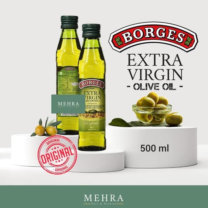 

Minyak Zaitun Borges Extra Virgin Olive Oil / Evoo 500 Ml