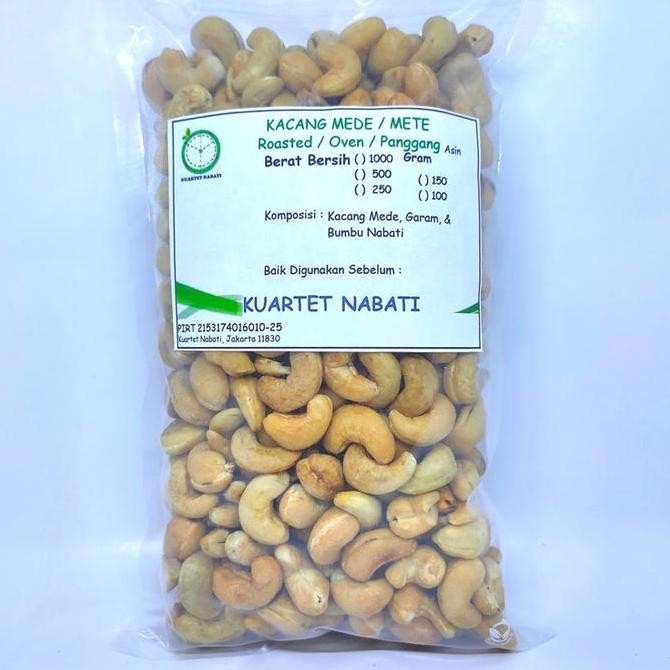 

1000Gr Kacang Mede Sulawesi - Mete Oven - Roasted Cashew - Matang
