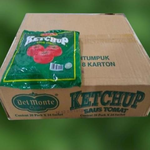 

Saos Tomat Delmonte Sachet (1Karton Isi 20Bks)