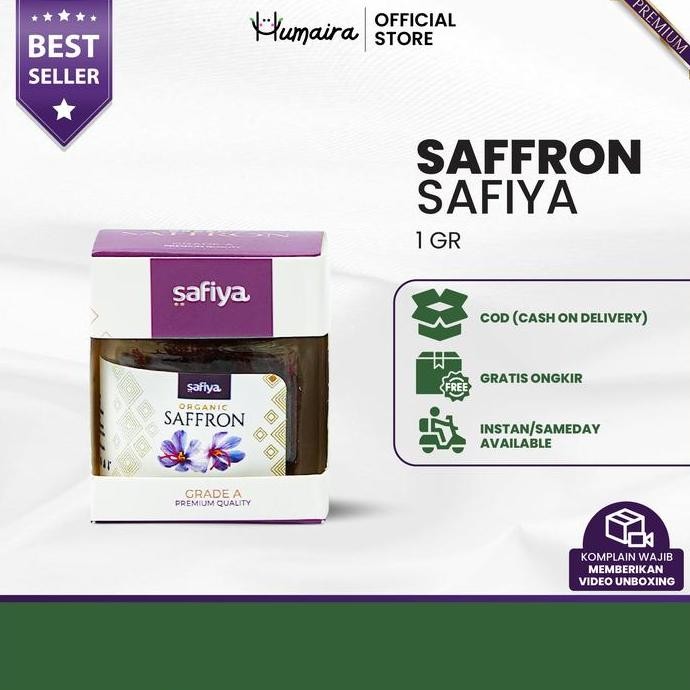 

Bunga Saffron 1 Gr Safron Super Negin Premium Grade A Original