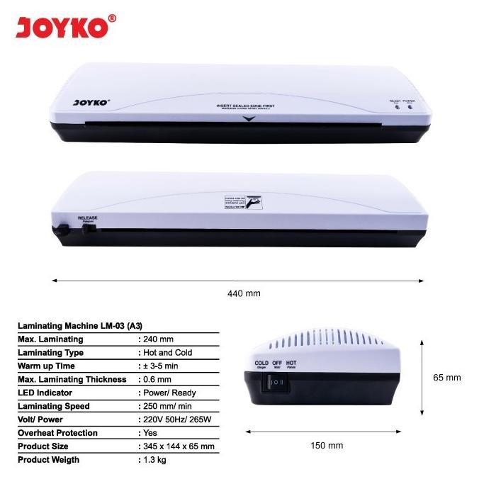 Laminating Machine / Mesin Laminating Joyko A3 A 3 Lm 03 Lm03