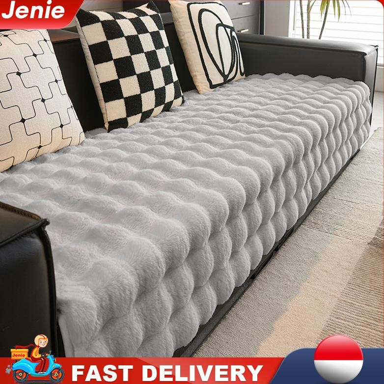 KARPET BULU RASFUR Sarung Sofa  Long Fur KURSI SOFA BULU RASFUR Karpet Permadani Bedroom Carpet COVE