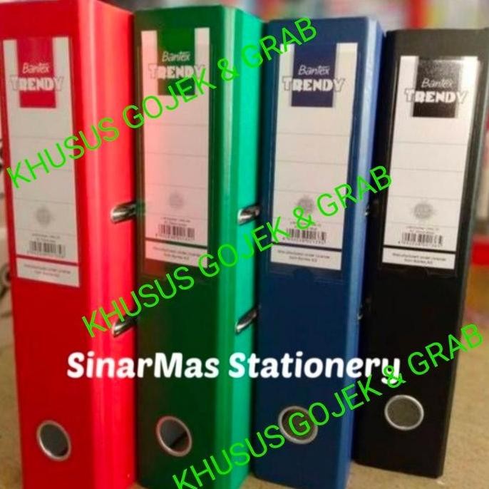 

Okner Bantex Trendy Folio / F4 (1 Box 12 Pcs ) Khusus Link Gojek /Grab Co