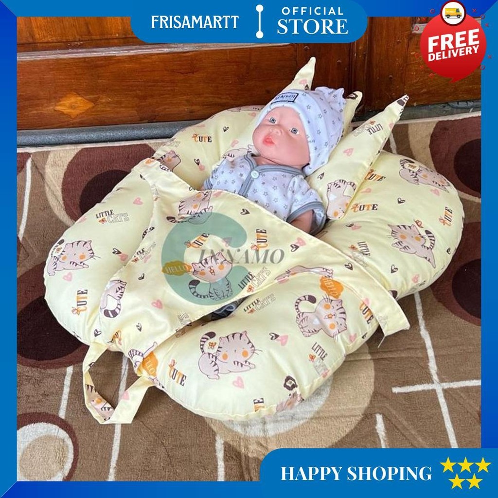 Sofa Bayi [Bantal Bayi Baru Lahir] Sofa Baby Sabuk Pengaman Free Bantal Terlaris