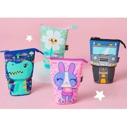 

Smiggle Pencil Case Stand Junior Movin/Chase, Skye, Truck, Bunny/Gift Co