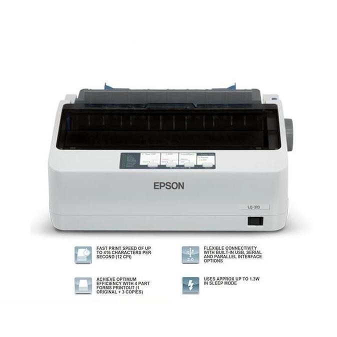 Printer Epson Lq310 Epson Lq-310 Resmi New Stok