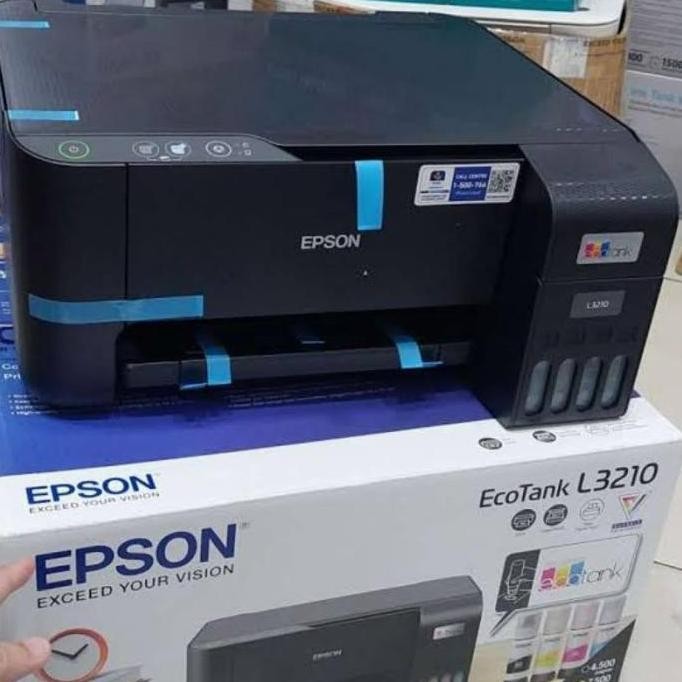 Printer Epson Ecotank L3210 Dengan Tinta Berkualitas New Stok