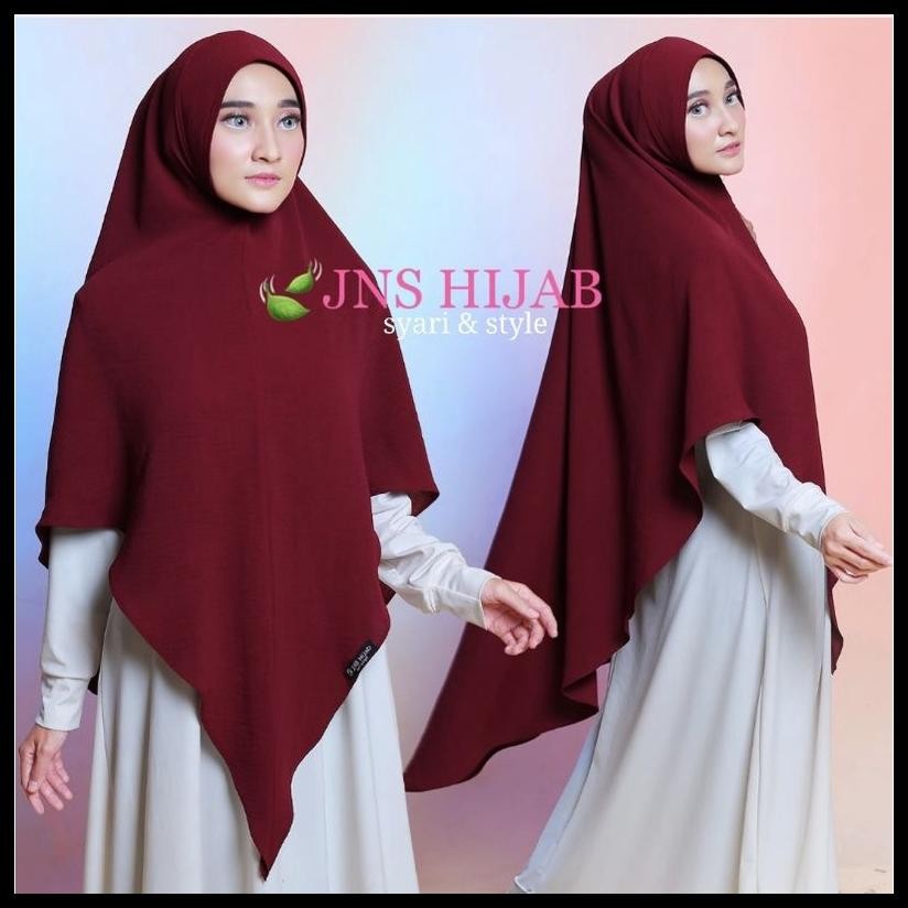 KHIMAR SHOPIA CRINKLE /HIJAB SYARI 1 LAPIS/ JILAB LV/KHIMAR PREMIUM/HIJAB CRINKLE AIRFLOW  JNS HIJAB